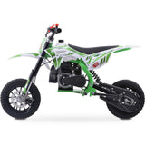 MotoTec MotoTec - MotoTec Villain 52cc 2-Stroke Kids Gas Dirt Bike Green | MT-DB-52cc-Villain_Green