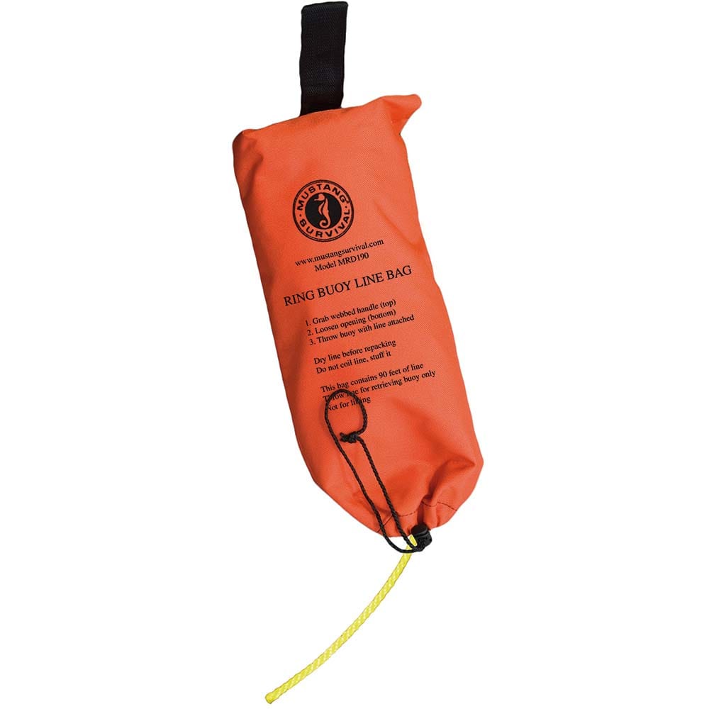 Mustang Survival Accessories Mustang 90 Ring Buoy Line w/Throw Bag [MRD190-0-0-215]