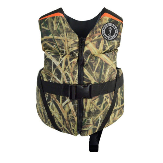 Mustang Survival Marine/Water Sports : Lifevests Mustang Survival Rev Child Foam Vest Cammo 30-50 LBS