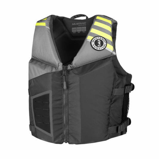 Mustang Survival Marine/Water Sports : Lifevests Mustang Survival Rev Young Adult Foam Vest Gray 90 Plus LBS