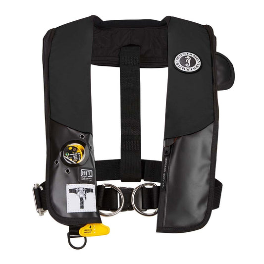 Mustang Survival Personal Flotation Devices Mustang HIT Hydrostatic Inflatable Automatic PFD w/Harness - Black [MD318402-13-0-202]