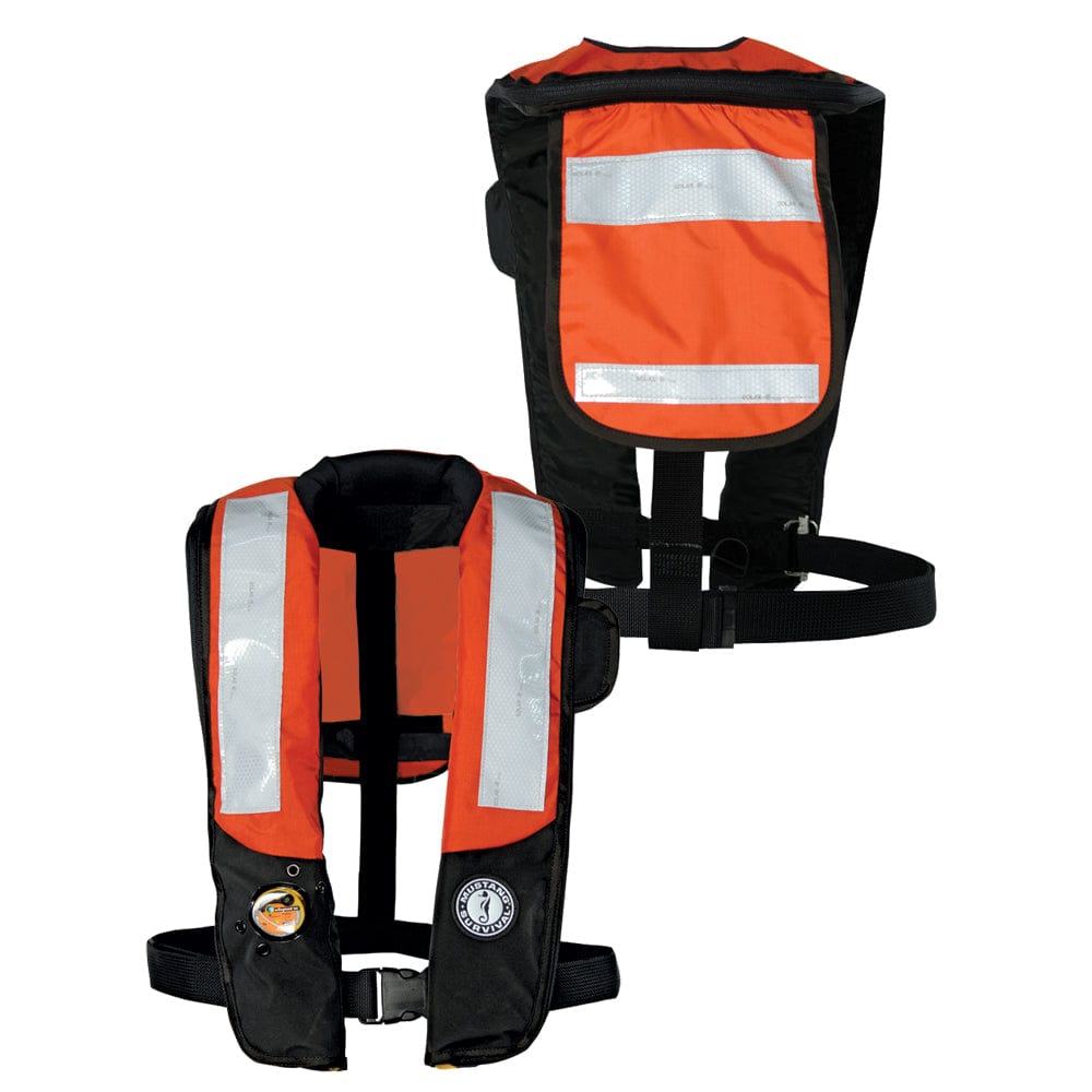 Mustang Survival Personal Flotation Devices Mustang HIT Inflatable PDF w/SOLAS Reflective Tape - Orange - Black [MD3183T2-33-0-101]