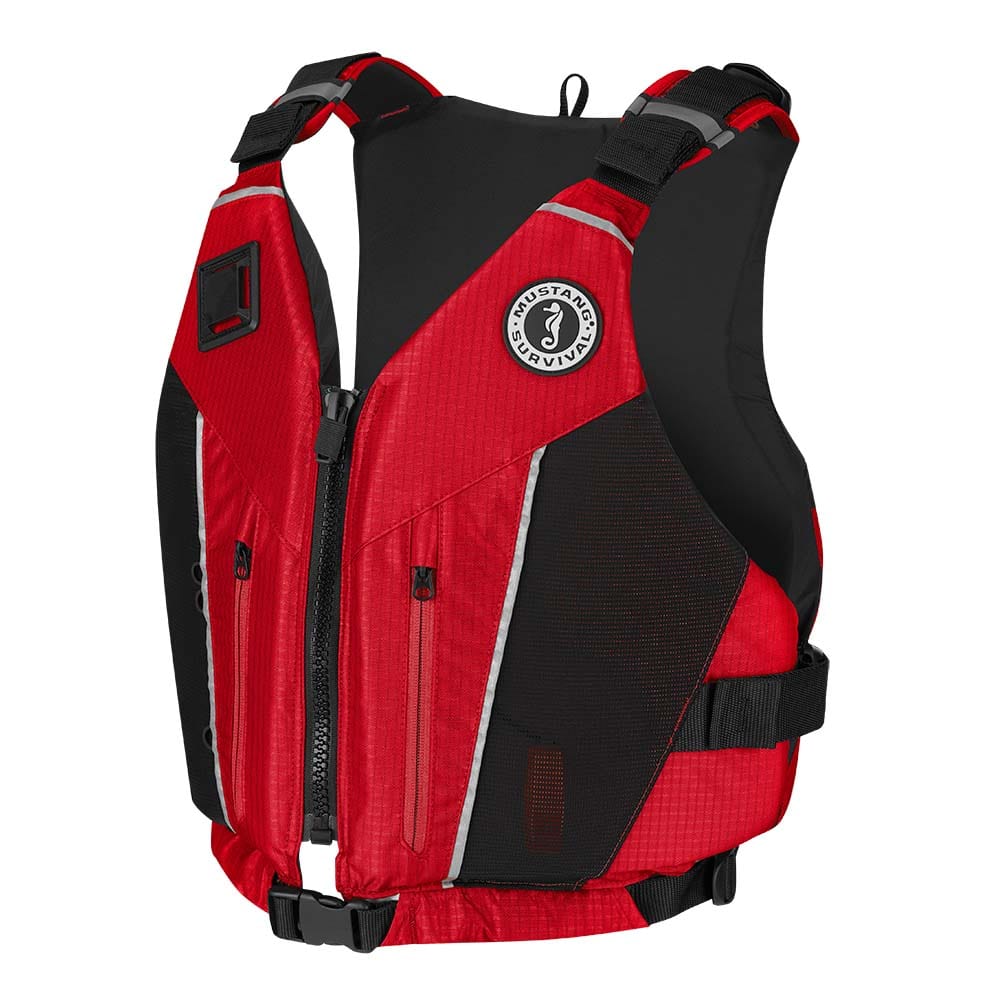 Mustang Survival Personal Flotation Devices Mustang Java Foam Vest - Red/Black - X-Small/Small [MV7113-123-XS/S-216]