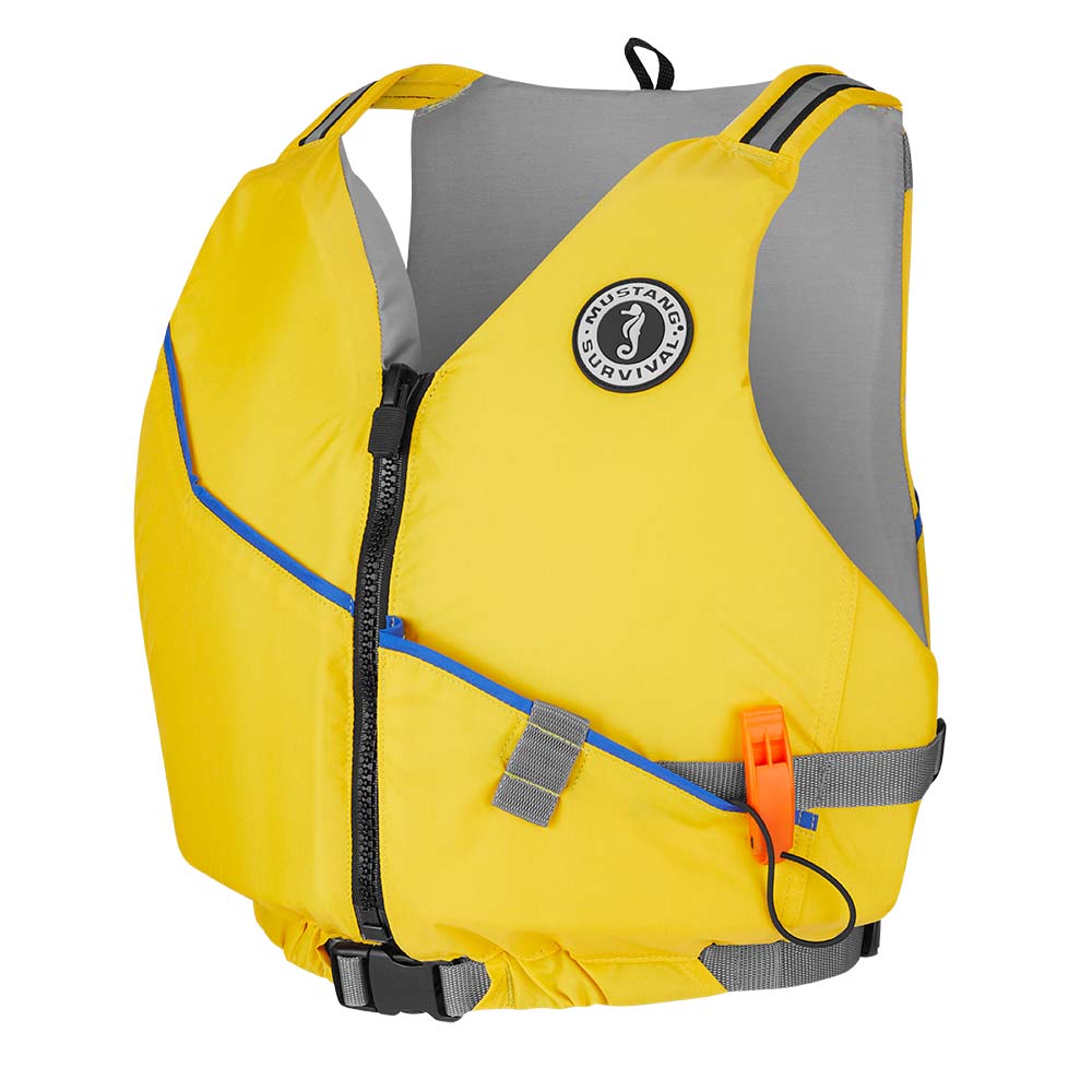 Mustang Survival Personal Flotation Devices Mustang Journey Foam Vest - Yellow - X-Small/Small [MV7112-25-XS/S-216]