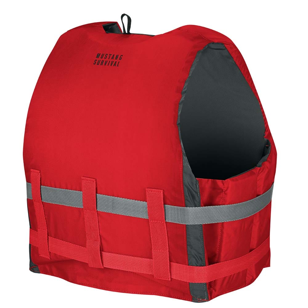 Mustang Survival Personal Flotation Devices Mustang Livery Foam Vest - Red -  Medium/Large [MV701DMS-4-M/L-216]
