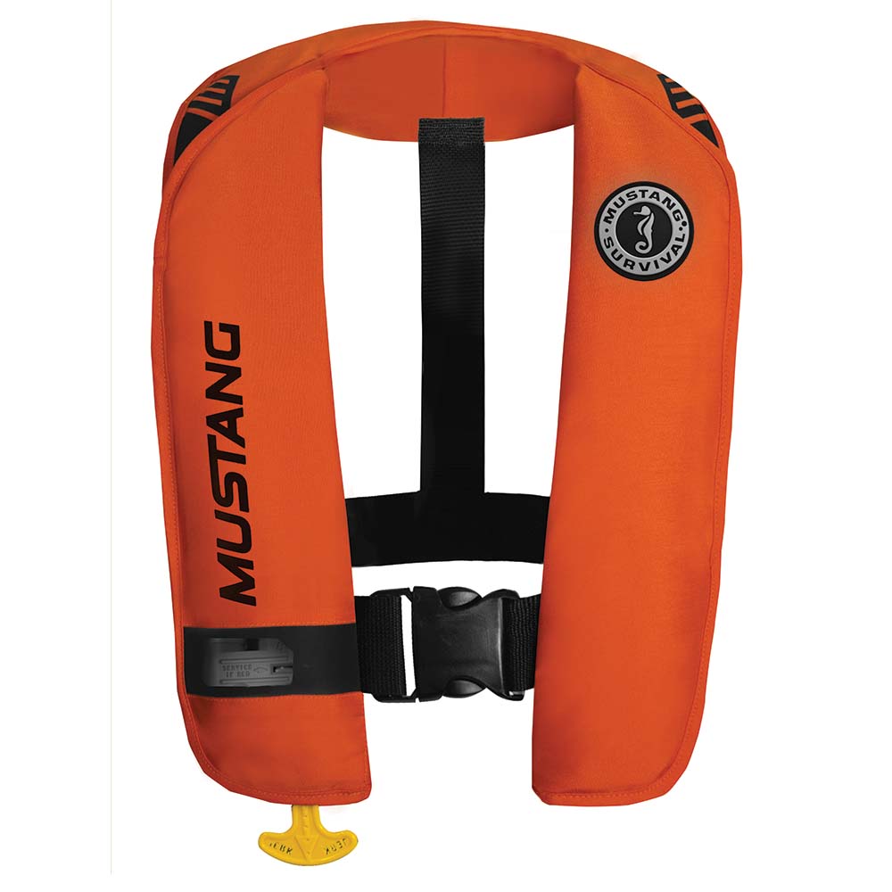 Mustang Survival Personal Flotation Devices Mustang MIT 100 Inflatable Automatic PFD w/Reflective Tape - Orange/Black [MD2016T1-33-0-202]