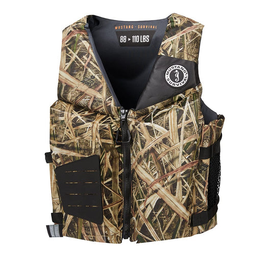 Mustang Survival Personal Flotation Devices Mustang Rev Young Adult Foam Vest - Camo Mossy Oak/Shadow Grass Blades [MV3600CM-261-0-216]