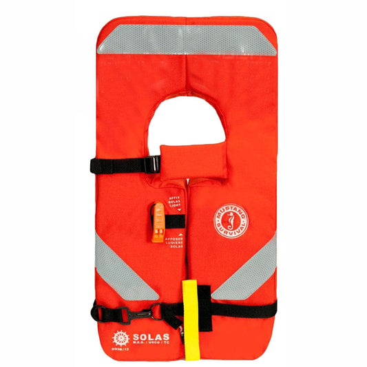 Mustang Survival Personal Flotation Devices Mustang SOLAS Type 1 Adult Life Jacket - Orange [MV8040-2-0-227]