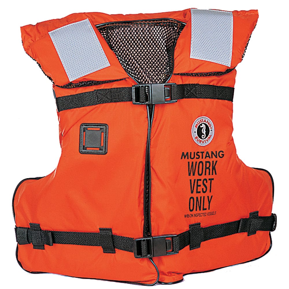 Mustang Survival Personal Flotation Devices Mustang Type III/V Work Vest - Orange [MV3192-2-0-16]