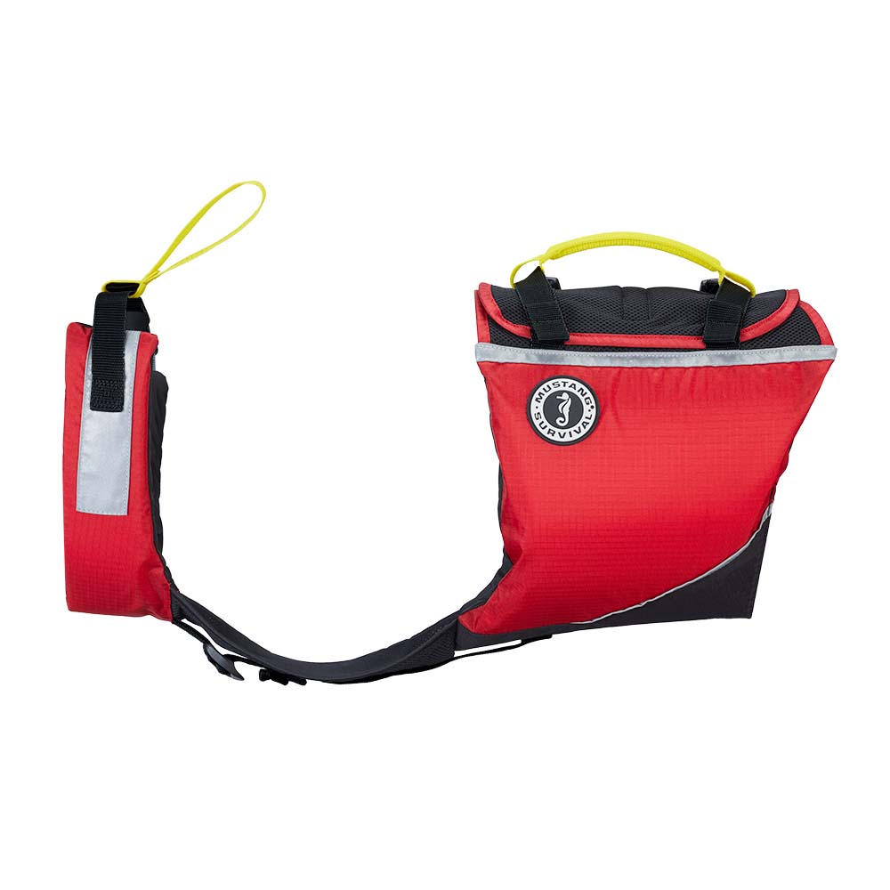 Mustang Survival Personal Flotation Devices Mustang Underdog Foam Flotation Dog Jacket - Red/Black - X-Small [MV5020-123-XS-216]
