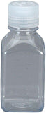 NALGENE Hydration > Storage Bottles 8 OZ TRANSPARENT SQUARE STORAGE BOTTLES