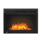 Napoleon Built-In Electric Fireplace 24 Cinema™Glass Electric Fireplace, Glass Front, Powder Coated Black Finish