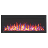 Napoleon Built-In Electric Fireplace 42 Entice™ Electric Fireplace, Glass Front, Black