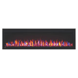 Napoleon Built-In Electric Fireplace 60 Entice™ Electric Fireplace, Glass Front, Black