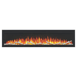 Napoleon Built-In Electric Fireplace 72 Entice™ Electric Fireplace, Glass Front, Black