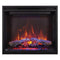 Napoleon Built-In Electric Fireplace Element ™ 36 Electric Fireplace, Glass Front, Powder Coated Black Finish
