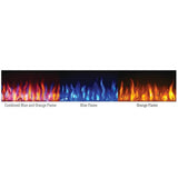 Napoleon Built-In Electric Fireplace Entice™ Electric Fireplace, Glass Front, Black