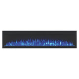 Napoleon Built-In Electric Fireplace Entice™ Electric Fireplace, Glass Front, Black