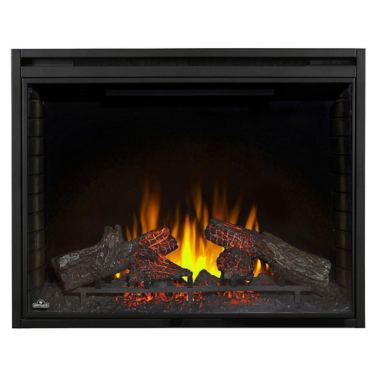 Napoleon Electric Fireplace 40 Ascent ™ Electric Fireplace, Glass Front, Powder Coated Black Finish