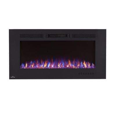 Napoleon Electric Fireplace 42 Allure™ Electric Fireplace, Glass Front, Black