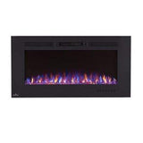 Napoleon Electric Fireplace 42 Allure™ Electric Fireplace, Glass Front, Black