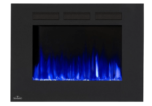 Napoleon Electric Fireplace Allure™ Electric Fireplace, Glass Front, Black