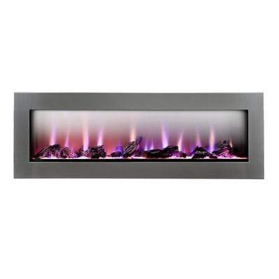 Napoleon Fireplace Surrounds Stainless Steel Napoleon Fireplace Deep Surrounds for CLEARion Series - Black/Stainless Steel