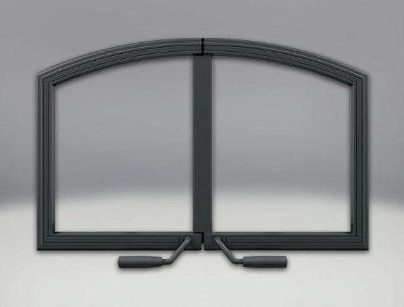 Napoleon Hearth Arched Wrought Iron Double Door | H336H-WI