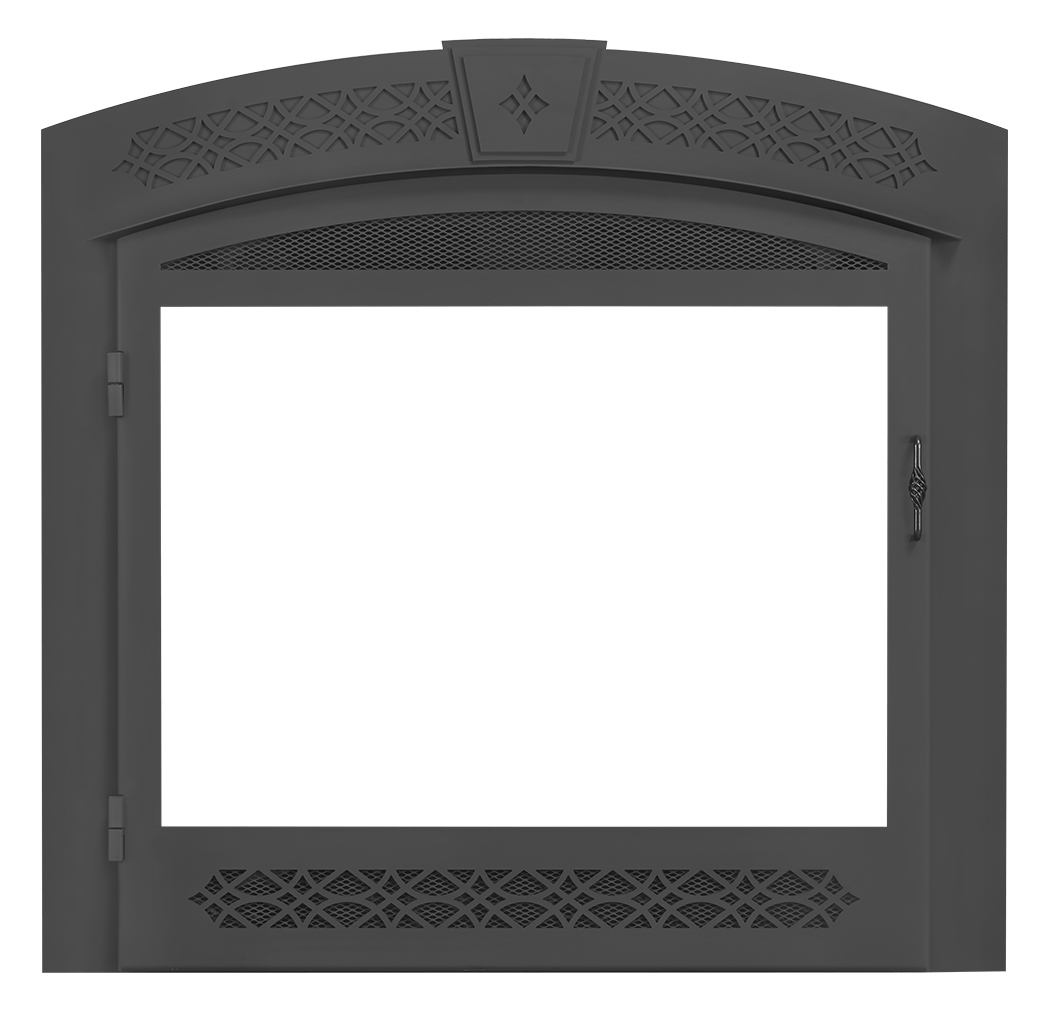 Napoleon Hearth Black Surround with Operable Safety Barrier | GX427K