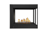 Napoleon Hearth Electric Fireplace Napoleon Ascent Multi-View Peninsula Direct Vent Gas Fireplace | BHD4PGN