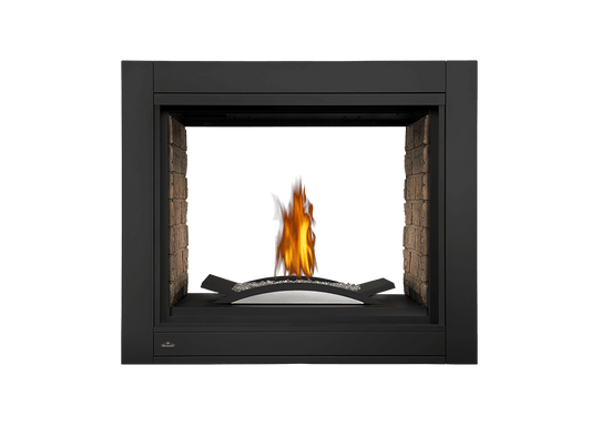 Napoleon Hearth Electric Fireplace Napoleon Ascent Multi-View See-Thru Direct Vent Gas Fireplace |  BHD4ST