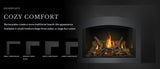 Napoleon Hearth Electric Fireplace Napoleon Oakville X4 Gas Fireplace Insert | GDIX4N