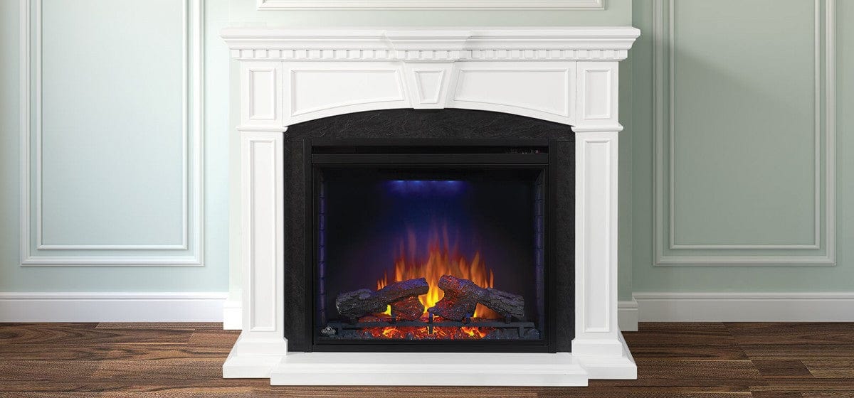 Napoleon Hearth Mantel The Taylor Mantel Package, includes Ascent™ Electric 33 | NEFP33-0214W