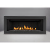 Napoleon Hearth Napoleon 24000 BTU Linear Direct Vent Natural Gas Fireplace with Safety Barrier and Electronic Ignition from the Vector Series - LHD45NSB