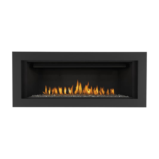 Napoleon Hearth Napoleon LS45KSB Basic 4-Sided Surround W/Safety Barrier Covers Opening 46-1/2"W x 19"H in Painted Flat