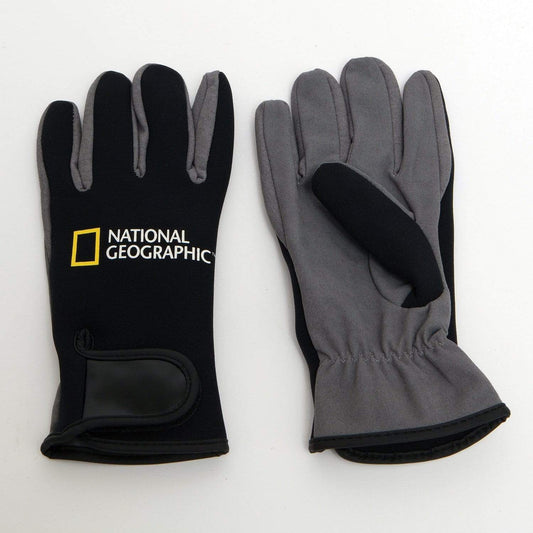 National Geographic Snorkeler Marine/Water Sports : Accessories Nat Geo Diving Neoprene Gloves - Medium