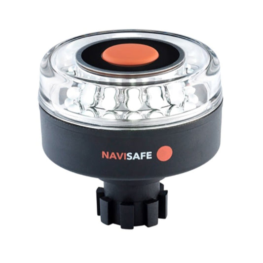 Navisafe Navigation Lights Navisafe Navilight All-White 5 Mode 360 2NM w/Navibolt Base [042-1]