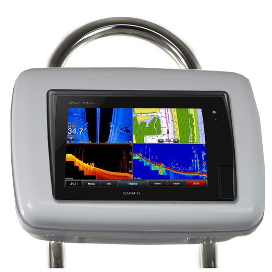 NavPod Display Mounts NavPod GP1200-12 SailPod Pre-Cut f/Garmin GPSMAP 7412 / 7412xsv / 7612 / 7612xsv f/9.5" Wide Guard [GP1200-12]
