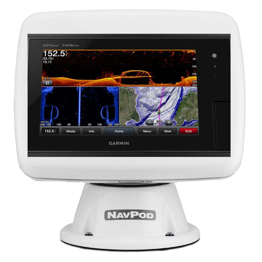 NavPod Display Mounts NavPod PP4800-20 PowerPod Pre-Cut f/Garmin 7408 / 7408xsv / 7608 / 7608xsv [PP4800-20]
