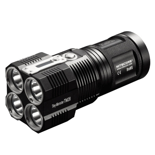 NITECORE Lights : Rechargeable Lights NITECORE TM28 Rechargeable Flashlight Set Black