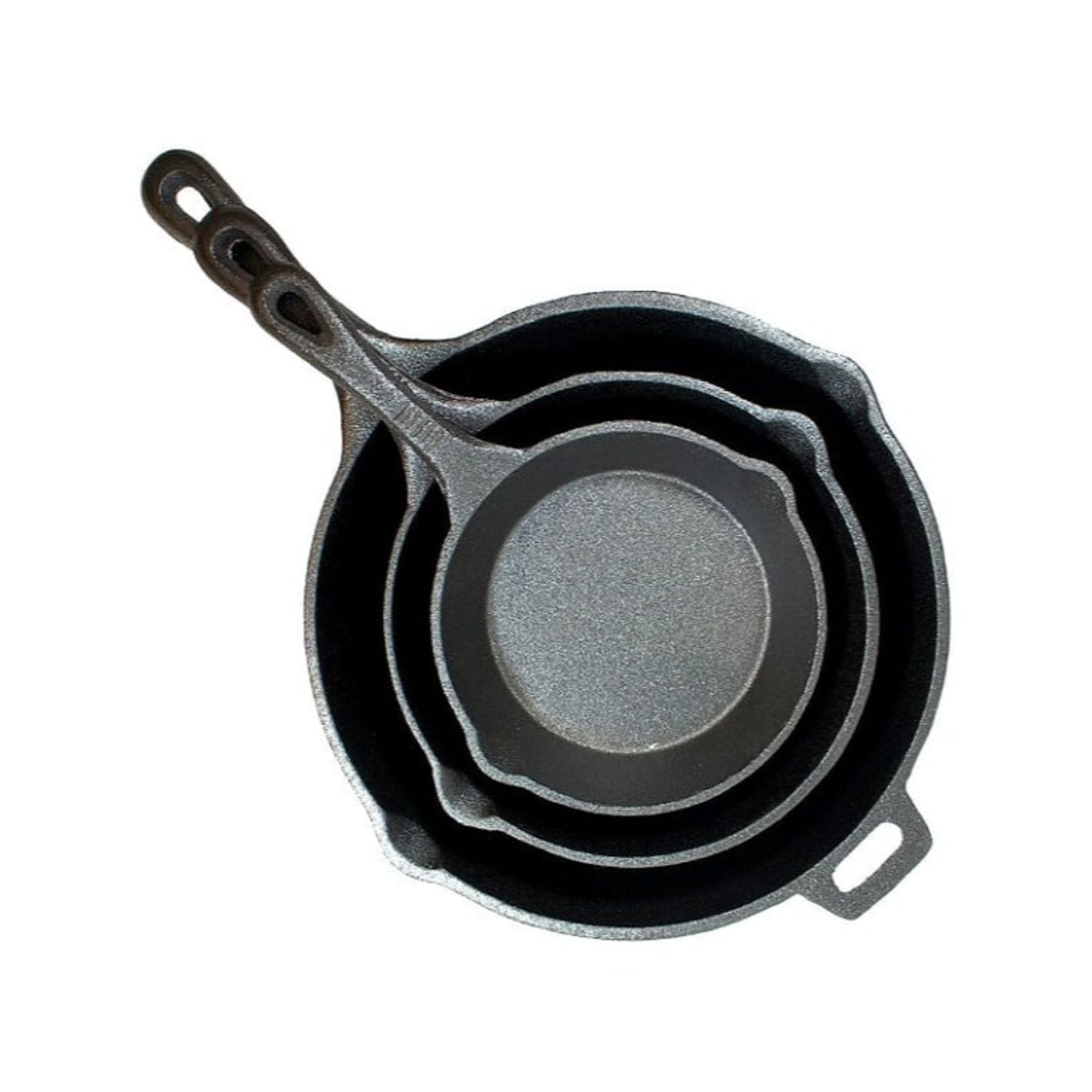 Old Mountain Camping & Outdoor : Cooking Old Mountain 3 Piece Skillet Set 6.5 in 8 in 10.5 in
