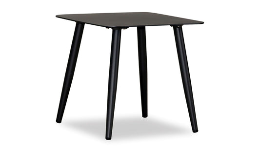 Harmonia Living - Olio Square End Table - Black |  OLIO-BK-ET-SQ