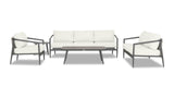 Harmonia Living - Olio 5 Piece Sofa Set - Slate/Pebble Gray | OLIO-SL-PG-SET136