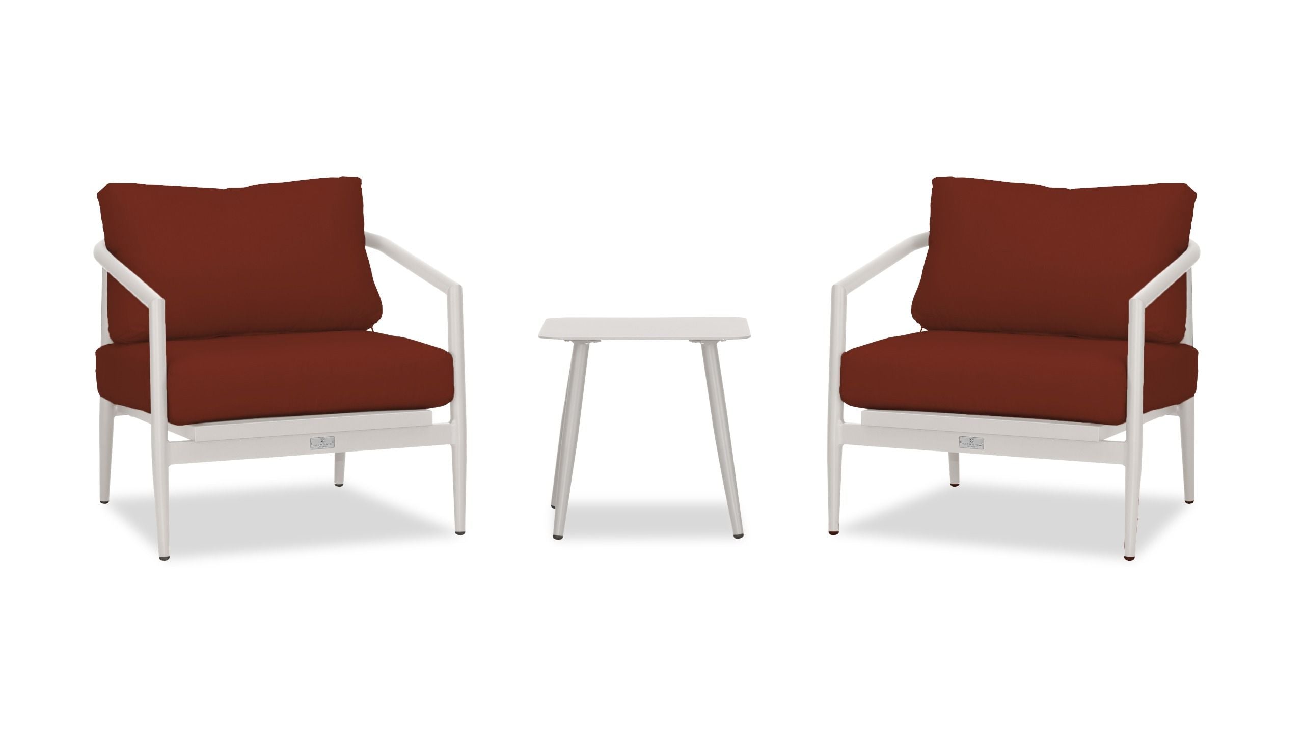 Harmonia Living - Olio 3 Piece Club Chair Set - Urban Stone/Carrera | OLIO-US-CAR-SET104