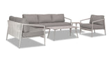 Harmonia Living - Olio 5 Piece Sofa Set - Urban Stone/Carrera | OLIO-US-CAR-SET136