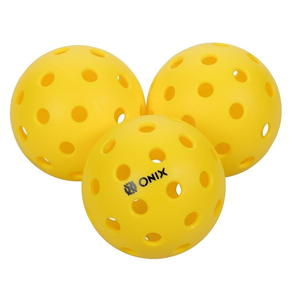Onix Pickleball Onix Pure 2 Outdoor Yellow 6-Pack