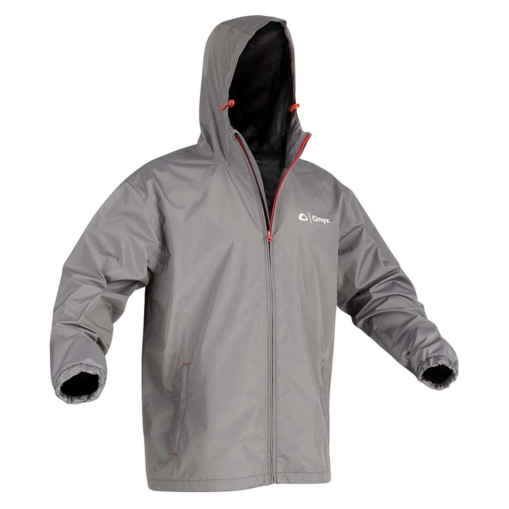 Onyx Outdoor Foul Weather Gear Onyx Essential Rain Jacket - Medium - Grey [502900-701-030-22]