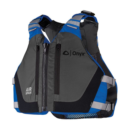 Onyx Outdoor Life Vests Onyx Airspan Breeze Life Jacket - M/L - Blue [123000-500-040-23]