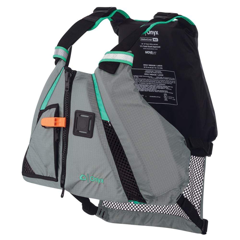 Onyx Outdoor Life Vests Onyx MoveVent Dynamic Paddle Sports Life Vest - XS/SM - Aqua [122200-505-020-15]