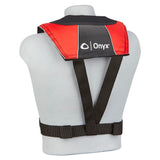 Onyx Outdoor Personal Flotation Devices Onyx A/M-24 Series All Clear Automatic/Manual Inflatable Life Jacket - Black/Red - Adult [132200-100-004-20]